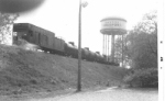 Weed spraying train